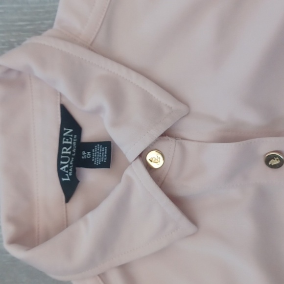 Ralph By Ralph Lauren Womans Blouse Light Pink Balletcore Corpcore - Picture 2 of 6